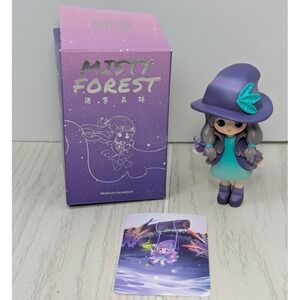 Liila Toys Misty Forest Exiled Witch Figure Purple Teal Blind Box Toy
